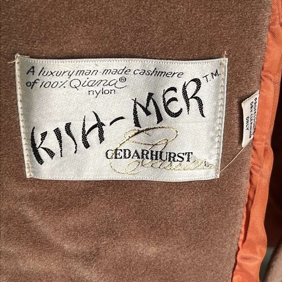 Vintage Kish-Mer Cedarhurst Classic Full Length Women's Coat with Pockets: - Picture 4 of 12